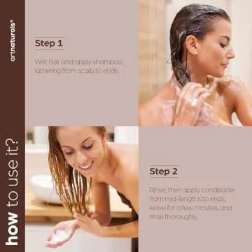 Argan Oil Shampoo and Conditioner Set - Sulfate-Free Formula with Nourishing Moroccan Oil and Keratin -for All Hair, Curly or Straight - Hydrate Repair Defy Frizz for Salon-like Results!16 Fl Oz 2 PK