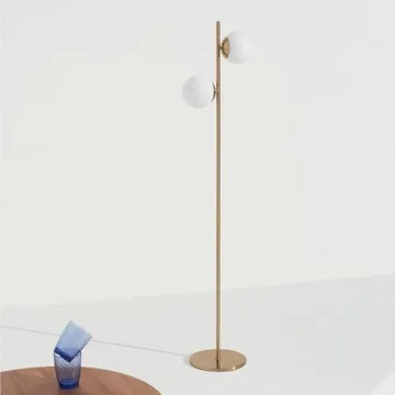 Brightech Sphere Floor Lamp for Living Room Bright LED Lighting