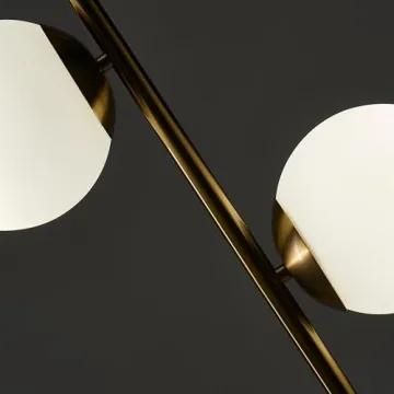 Brightech Sphere Floor Lamp for Living Room Bright LED Lighting