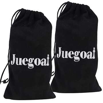 Juegoal Premium 2 Pack Wooden Chess Pieces for Game Enthusiasts