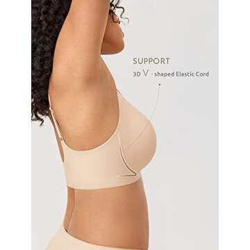 Comfortable Wireless Bra for All Shapes and Sizes