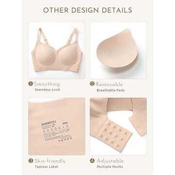 Comfortable Wireless Bra for All Shapes and Sizes