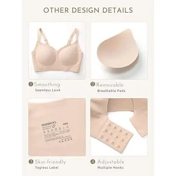 Comfortable Wireless Bra for All Shapes and Sizes