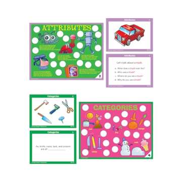 Super Duper Publications | Vocabulary Chipper Chat® Magnetic Game | Educational Learning Resource for Children | Magnetic Wand, Chips, and Game Boards |