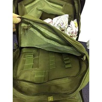 Explorer First Aid Survival Kit Emergency S.T.O.M.P Trauma Bag