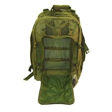 Explorer First aid Survival Kit Emergency Kit Earthquake Survival S.T.O.M.P kit Trauma Bag for Car Home Work Office Boat Camping Hiking Elite Adventures Stomp All-Purpose not Blackhawk (Green Color)