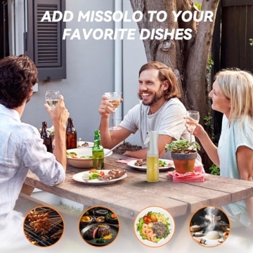 Oil Sprayer for Cooking - 200ml Glass Olive Oil Sprayer