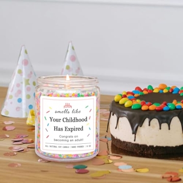 Unique 18th Birthday Candles for Girls and Boys