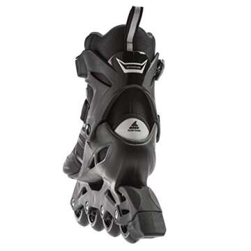 Rollerblade Zetrablade Men's Adult Fitness Inline Skate, Black and Silver, Performance Inline Skates...