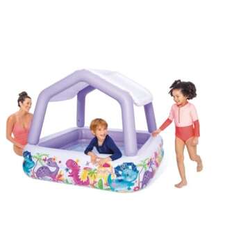 Intex Sun Shade Inflatable Pool, 62" X 62" X 48", for Ages 2+