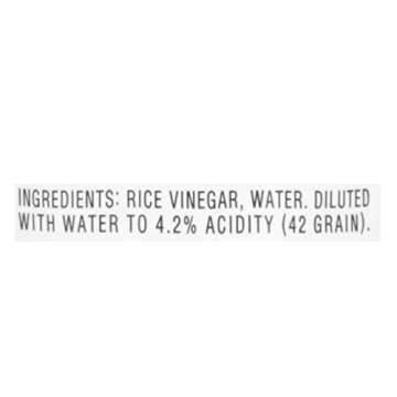 Kikkoman Rice Vinegar, 10oz - Milder Flavor for All Dishes