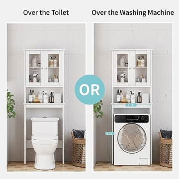 Shintenchi Over The Toilet Storage Cabinet - Space Saver