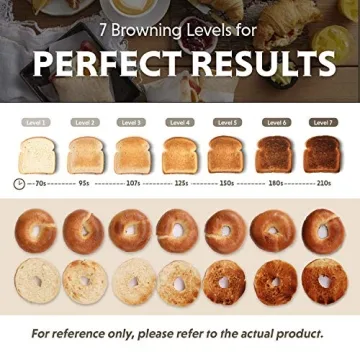 BUYDEEM DT640 4-Slice Toaster Extra Wide Slots Retro Design