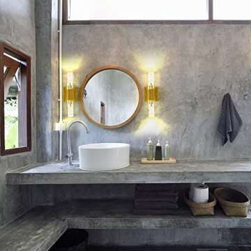 Luxury LED Crystal Wall Sconce for Modern Interiors