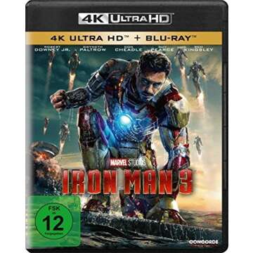 Iron Man 3 [4K Ultra HD] [Blu-ray] - Experience Marvel's Cinematic Masterpiece