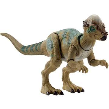 Mattel Jurassic World The Lost World Hammond Collection Dinosaur Action Figure, Pachycephalosaurus Dino Toy, 3.75-inch with Articulation