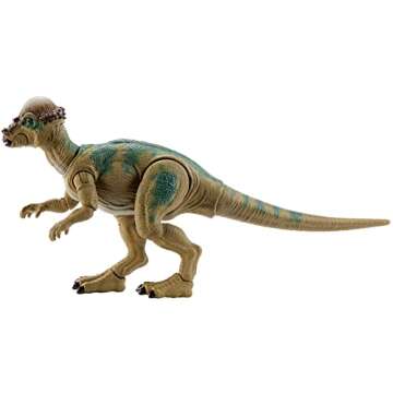 Mattel Jurassic World The Lost World Hammond Collection Dinosaur Action Figure, Pachycephalosaurus Dino Toy, 3.75-inch with Articulation