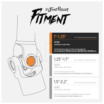 Tiger Tool U-Joint Puller for Light Duty Vehicles