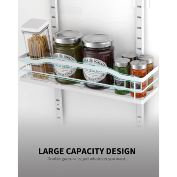 Moforoco 9-Tier Over the Door Pantry Organizer for Small Spaces