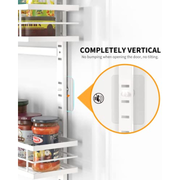 Moforoco 9-Tier Over the Door Pantry Organizer for Small Spaces