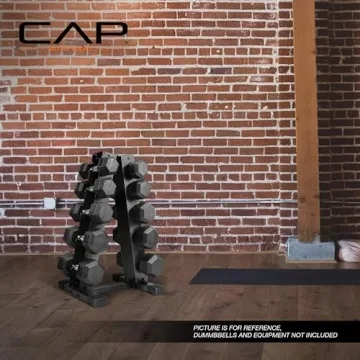 CAP Barbell Dumbbell Weight Rack for Home Gym Organization