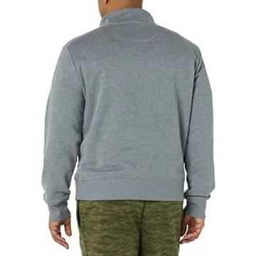 Comfortable Men's Quarter-Zip Sweatshirt for Casual Wear