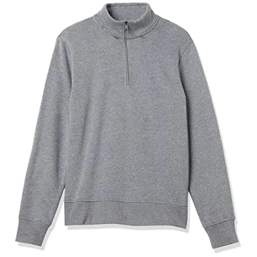 Comfortable Men's Quarter-Zip Sweatshirt for Casual Wear