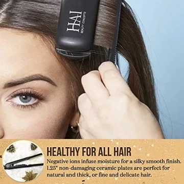 HAI Convertible Flat Iron for All Hair Types - Gold