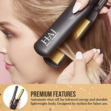 HAI Convertible Flat Iron for All Hair Types - Gold