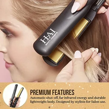 HAI Convertible Flat Iron for All Hair Types - Gold