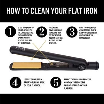HAI Convertible Flat Iron for All Hair Types - Gold