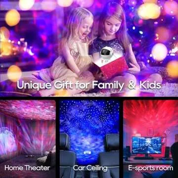 Galaxy Projector Night Light with Remote Control and Timer