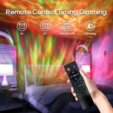 Galaxy Projector Night Light with Remote Control and Timer