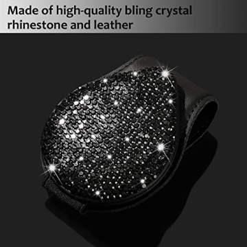 Bling Car Sunglass Holder - Stylish Eyeglass Clip