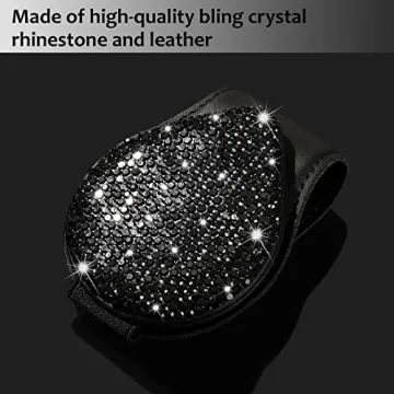 Bling Car Sunglass Holder - Stylish Eyeglass Clip