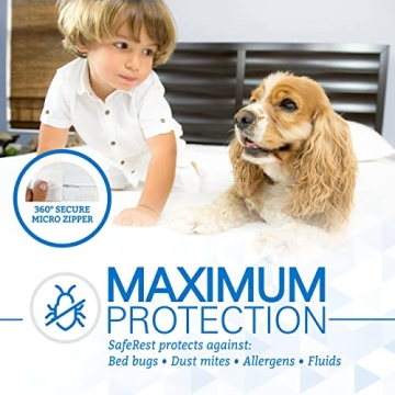 SafeRest Waterproof Mattress Protector for Ultimate Protection