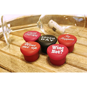 Funny Silicone Wine Stoppers – Perfect Gifts for Wine Lovers