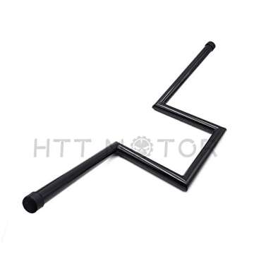 HTTMT Black 1" Z Style Motorcycle Handlebar Upgrade