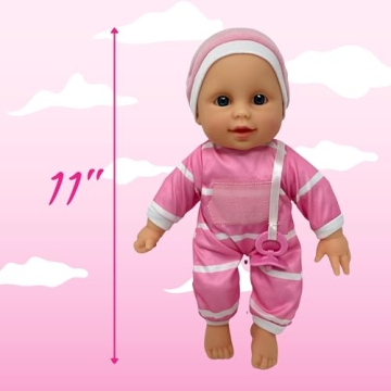 New York Doll 11-Inch Soft Baby Doll for Kids