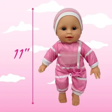 New York Doll 11-Inch Soft Baby Doll for Kids