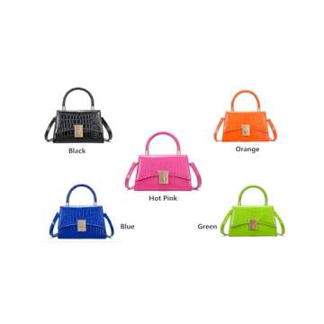 JHVYF Women Small Crossbody Bags Shoulder Bag Classic Satchel Handbags Ladies Cute Purses Black