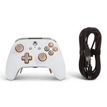 PowerA Fusion Pro Wired Controller For Xbox One - White