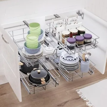 Pull Out Cabinet Organizer for Maximum Storage Space