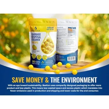 Bastion Lemon Zest Garbage Disposal Cleaner 50 Count