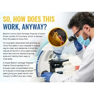 Bastion Lemon Zest Garbage Disposal Cleaner 50 Count