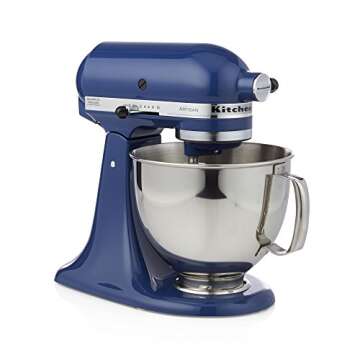 KitchenAid KSM150PSBW Artisan Series 5-Qt. Stand Mixer with Pouring Shield - Blue Willow