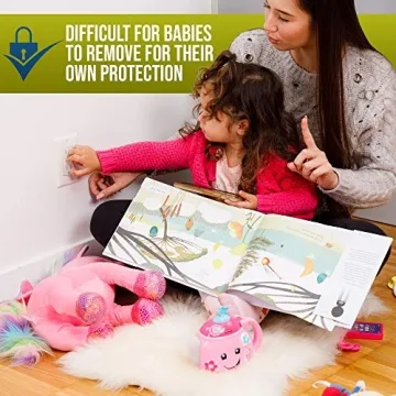Clear Outlet Covers - Baby Safety Solutions in 50 Pack