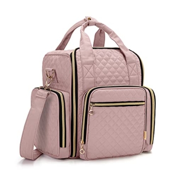 LUXJA Nail Polish Organizer for 72 Bottles and Tools