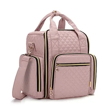 LUXJA Nail Polish Organizer for 72 Bottles and Tools