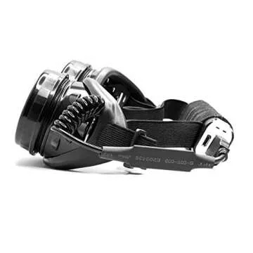 GloFX Full Color Programmable LED Goggles | 350 Modes | USB Rechargeable LED Light Up Rave Goggles | Perfect For EDM Music Festivals